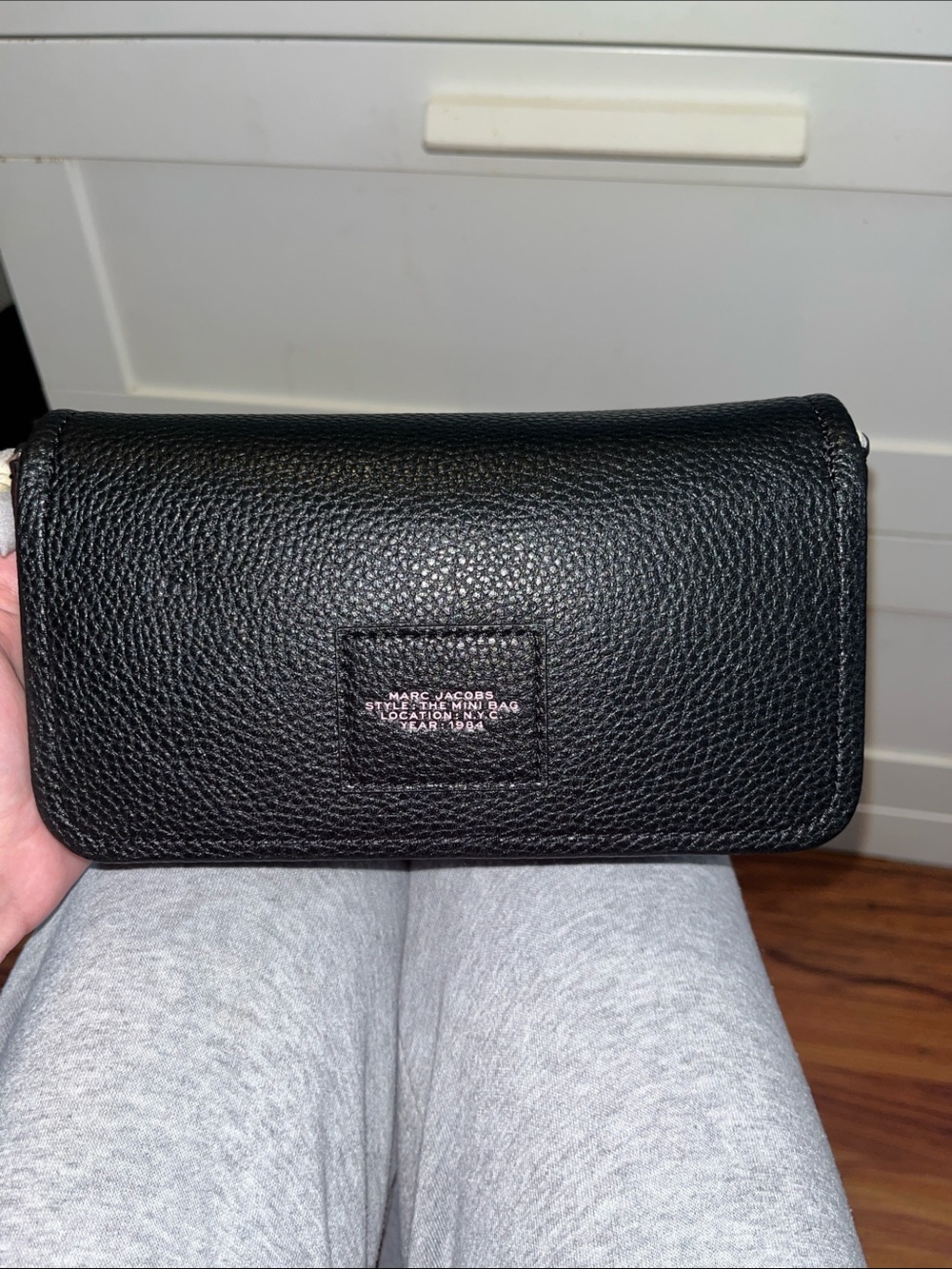 Marc Jacobs Black Leather Mini Bag. Brand New With Tags. - Picture 2 of 8